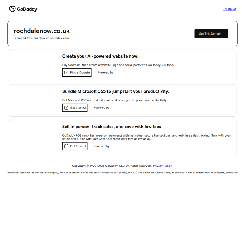 rochdalenow.co.uk screenshot