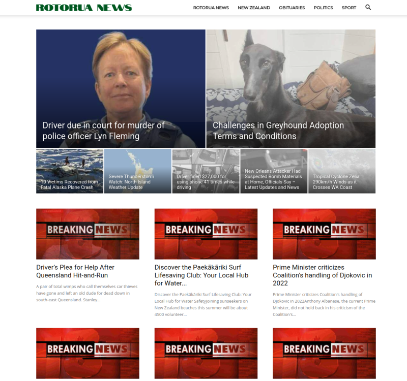 rotoruanews.com screenshot