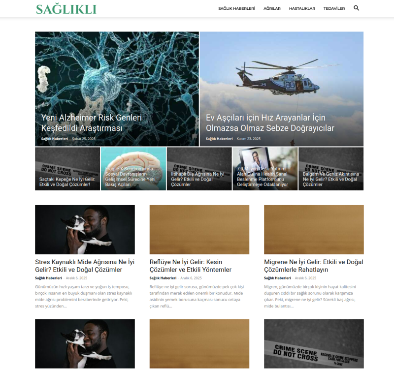 saglikli.net screenshot