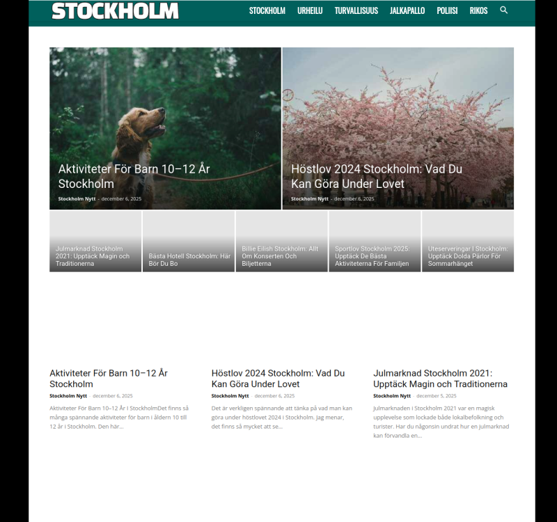stockholmnytt.se screenshot