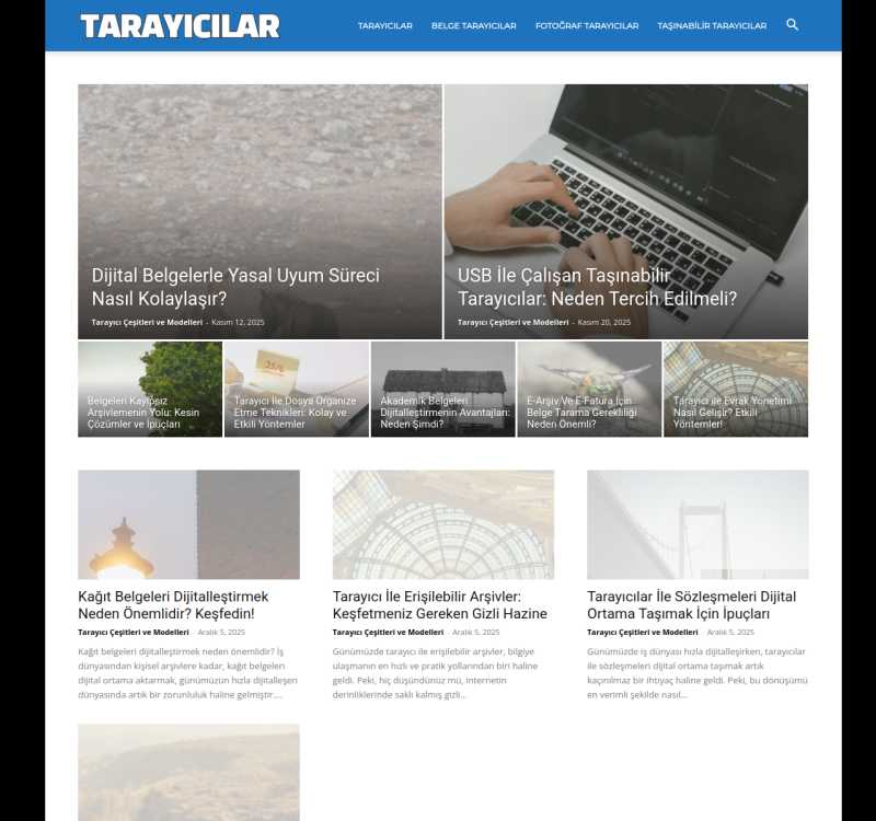 tarayici.net screenshot