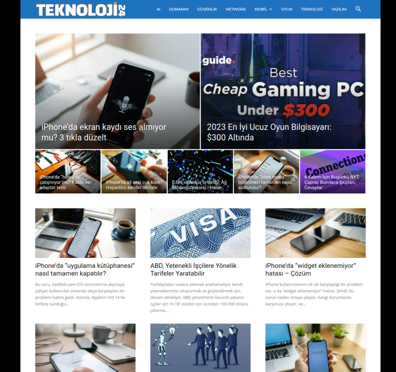 teknoloji24.com screenshot