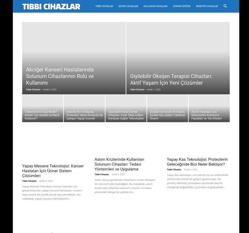 tibbicihazlar.net screenshot