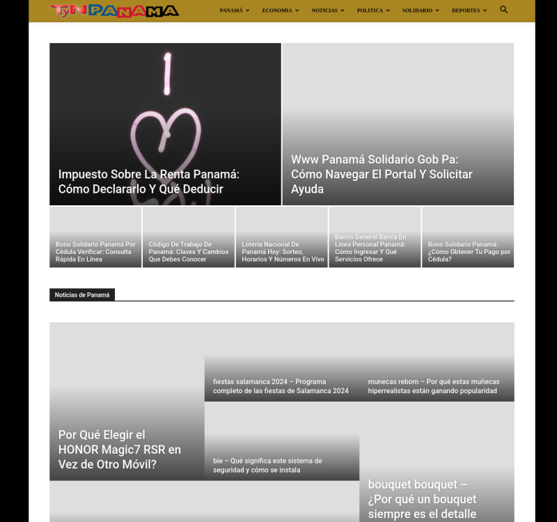 tynpanama.com screenshot