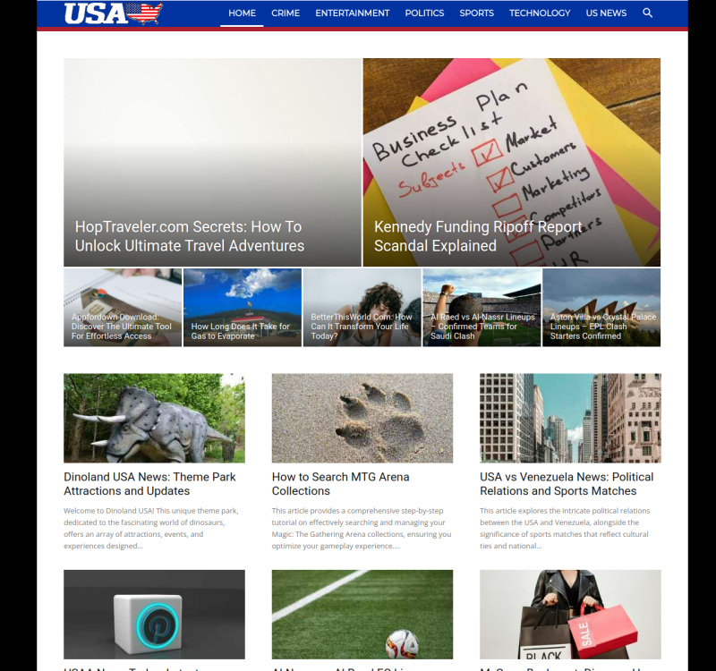 usanews.net screenshot