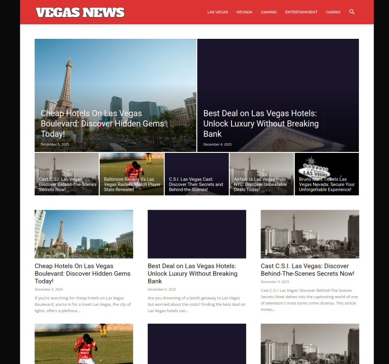 vegasnewser.com screenshot