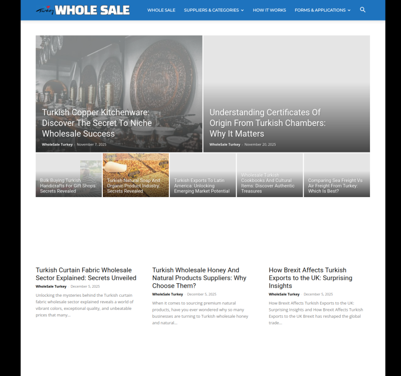 wholesaleturkey.org screenshot