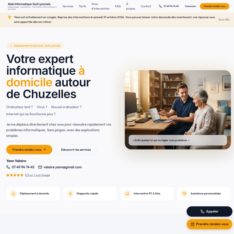 Aide Informatique Sud Lyonnais