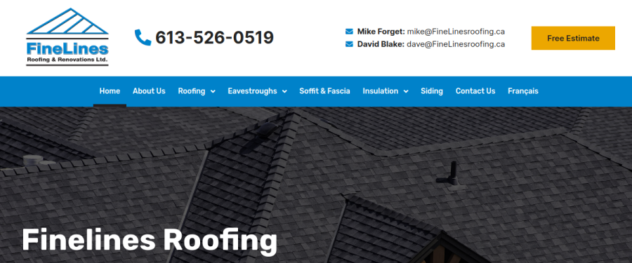 FineLines Roofing & Renovations Ltd