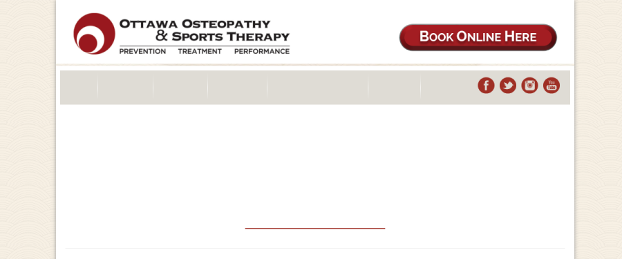 Ottawa Osteopathy & Sports Therapy