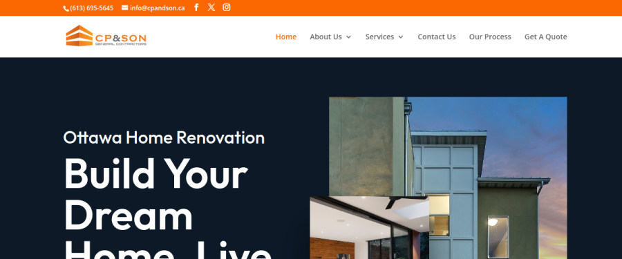 CP & Son General Contractor Ottawa - Home Renovations & Kitchen Renovations Ottawa