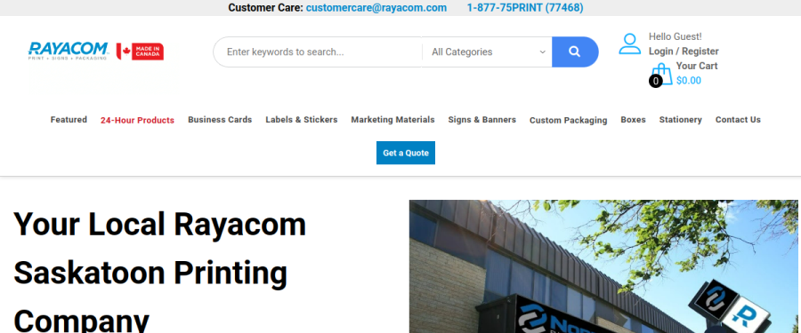 Rayacom Print & Design | Saskatoon