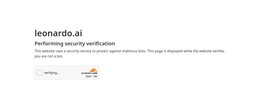 Leonardo.Ai website screenshot