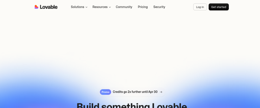 Lovable website screenshot