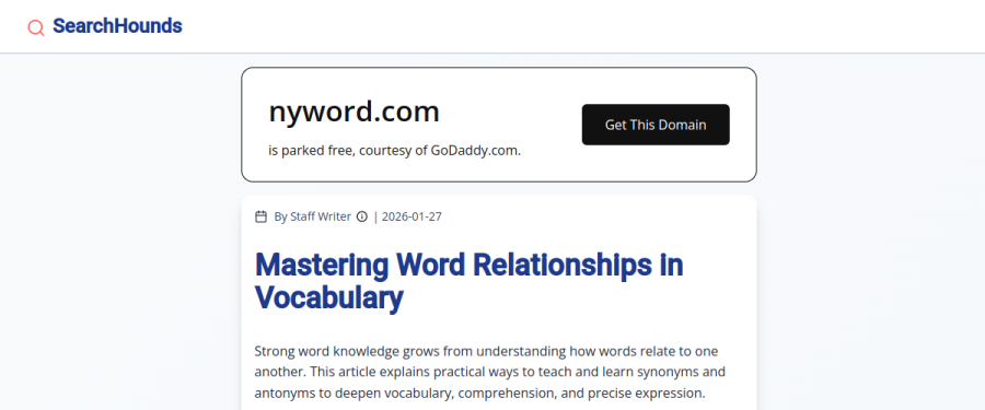 Anyword website screenshot