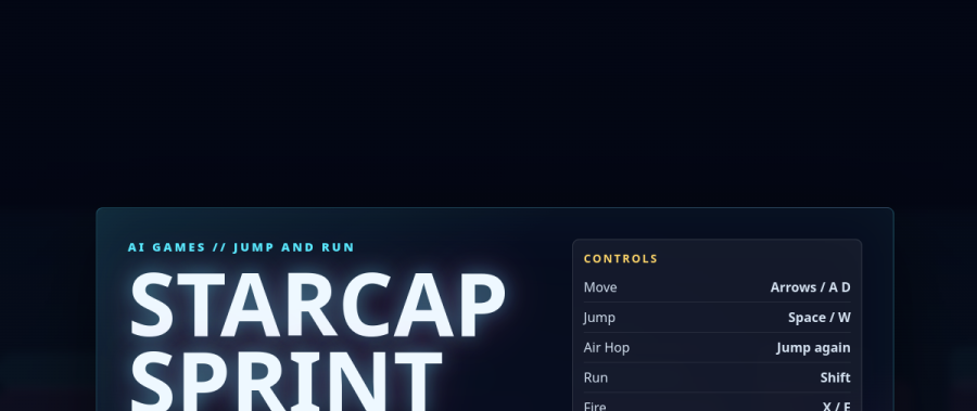 Starcap Sprint game preview