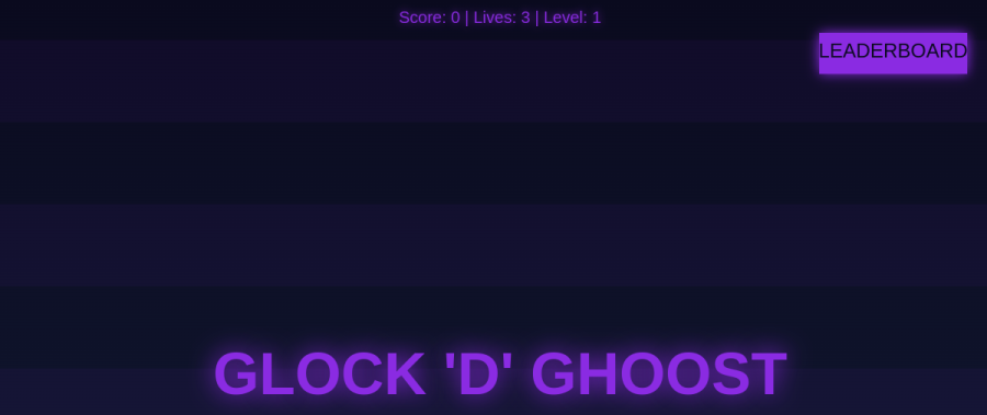 Glock 'D' Ghoost game preview