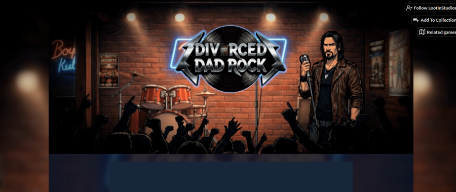 Divorced Dad Rock game preview