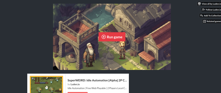 Generated Adventure game preview
