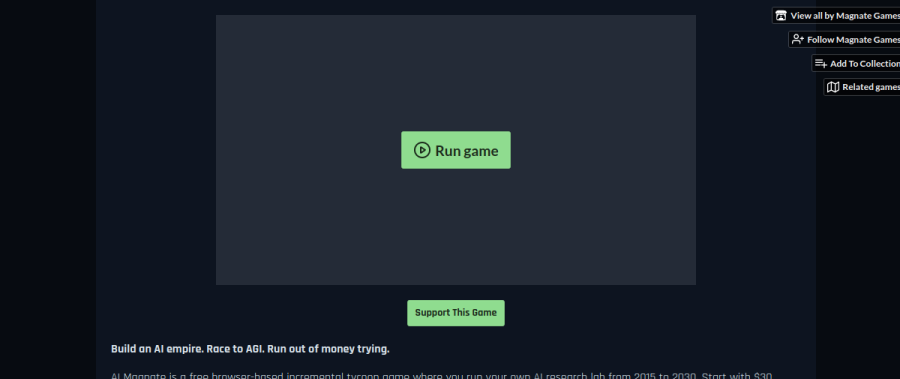 AI Magnate game preview
