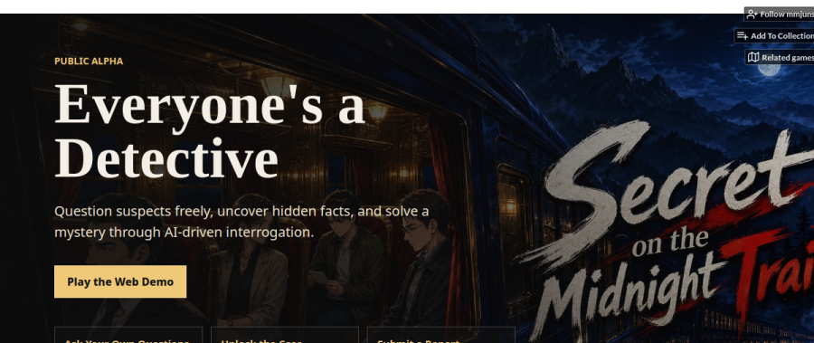 Everyone's a Detective - Public Alpha game preview