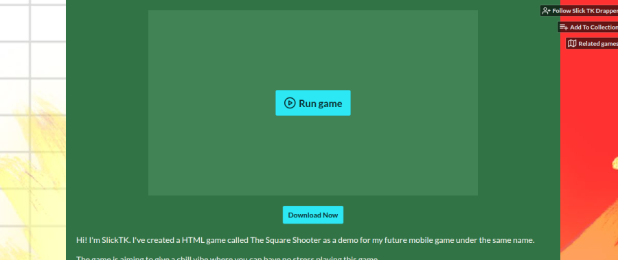 The Square Shooter - Released 1.0 game preview