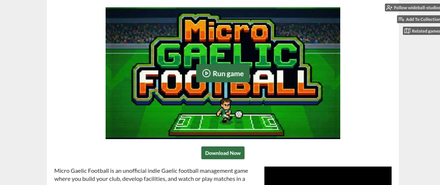 Micro Gaelic Football game preview