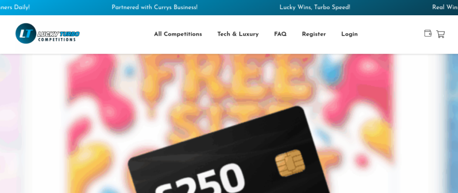 Lucky Turbo - Content section