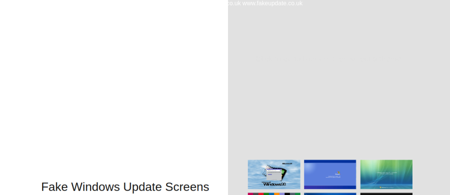 Fake Update preview