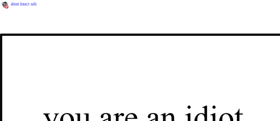 You are an idiot preview