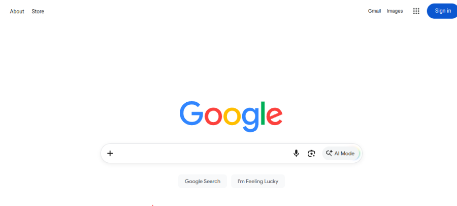 Podgląd witryny google.pl