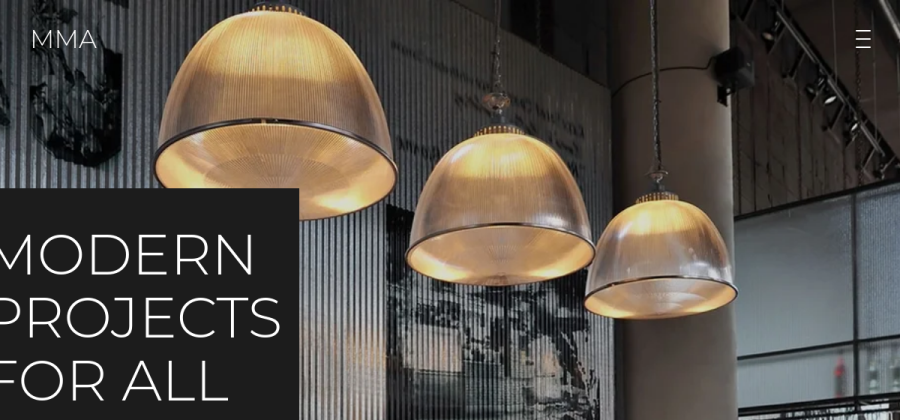 Modern Mosaic Architects interior design website