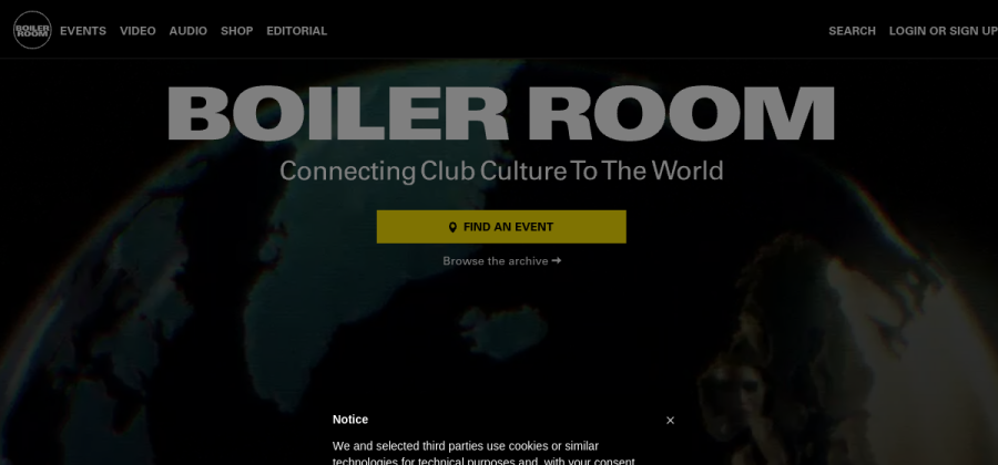 Neon nightlife - Boiler Room
