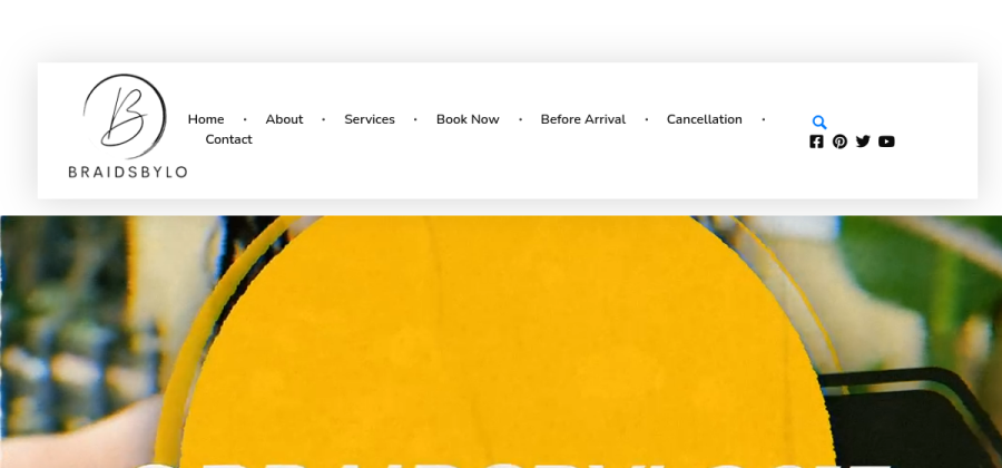 Braids By Lo website