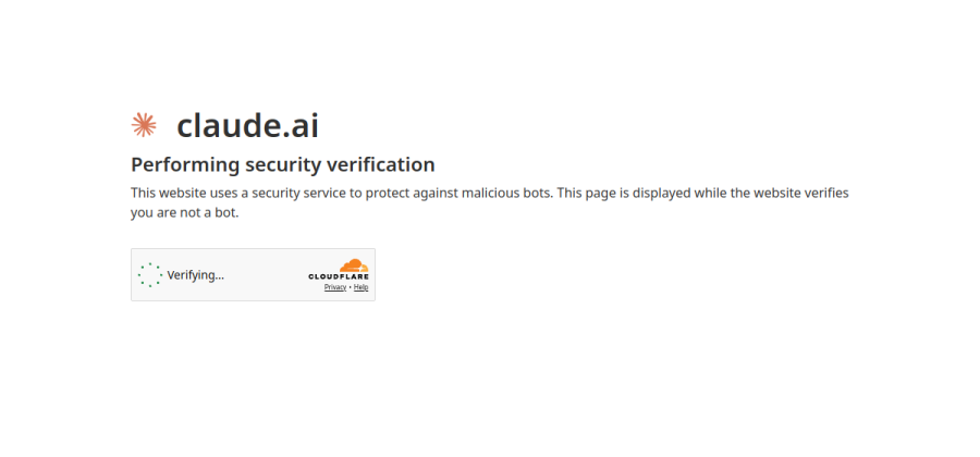 Claude product screenshot
