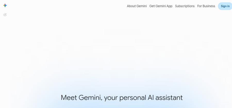 Gemini product screenshot