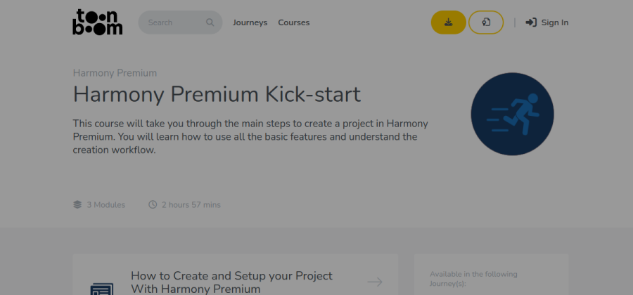 Aperçu visuel du cours Harmony Premium Kick-Start