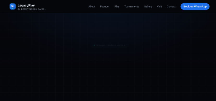Screenshot of LegacyPlay