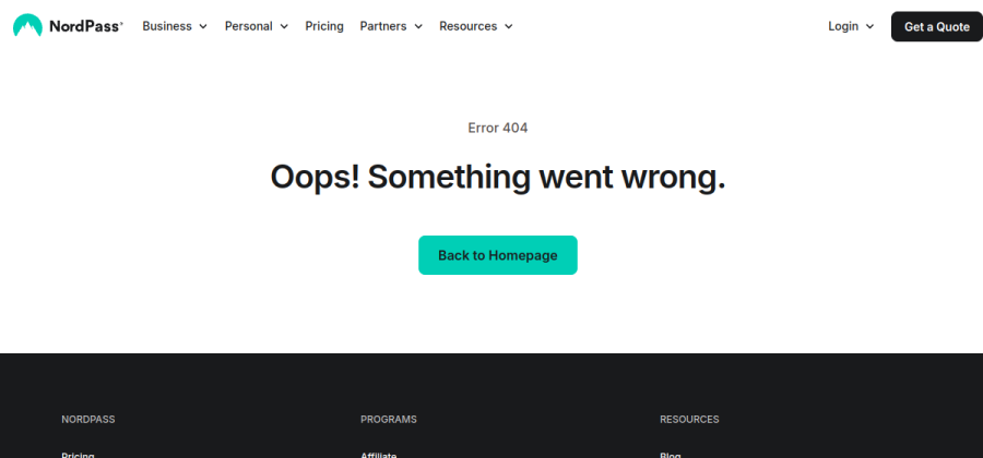 NordPass Business product screenshot