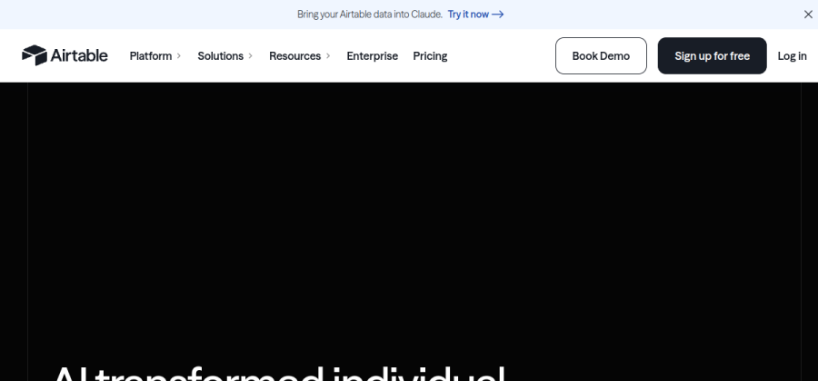 Airtable product screenshot