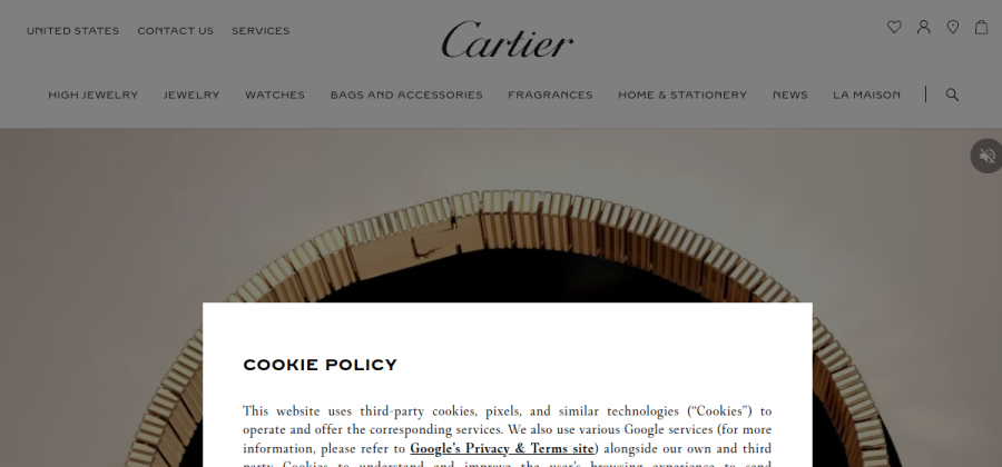 Luxury / joalheria - Cartier
