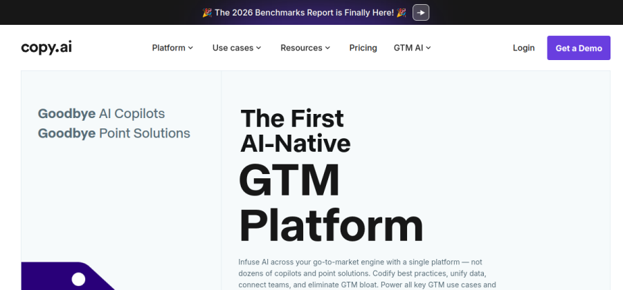 Copy.ai product screenshot