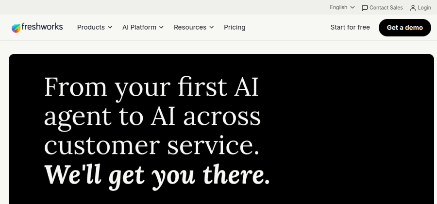 Freshdesk product screenshot