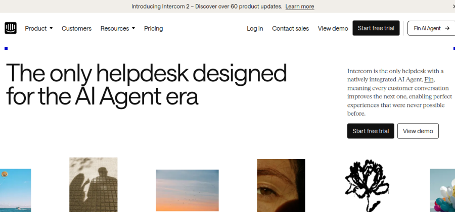 Intercom product screenshot