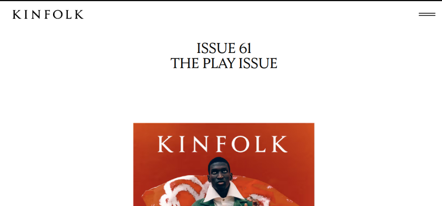 Editorial / revista - Kinfolk