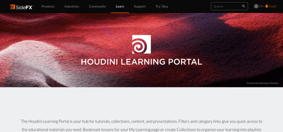 Aperçu visuel du cours Houdini Start Here / Foundations