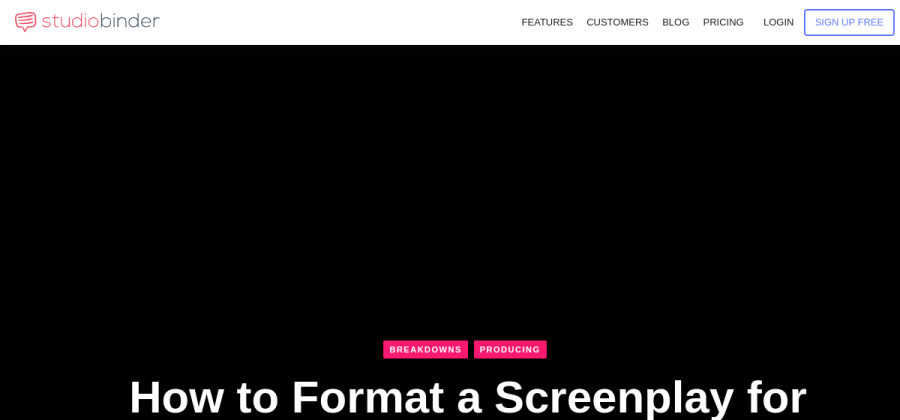 Aperçu visuel du cours How to Format a Script for Breakdown