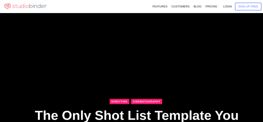 Aperçu visuel du cours Shot List Template & Workflow