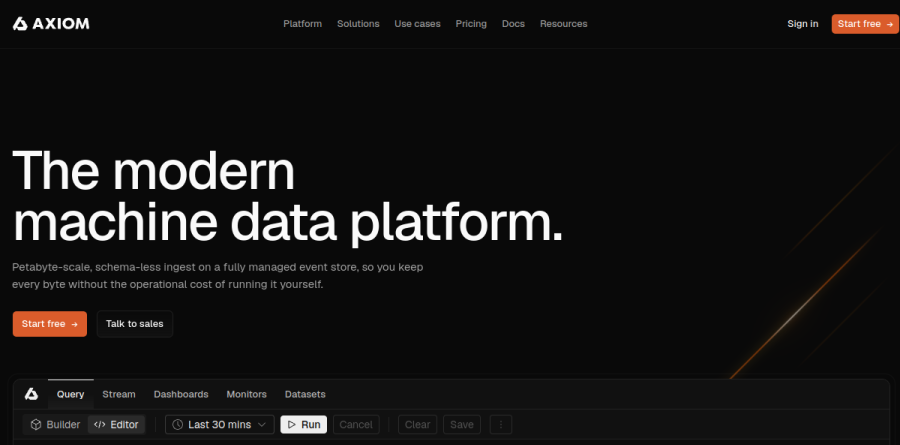 Axiom screenshot