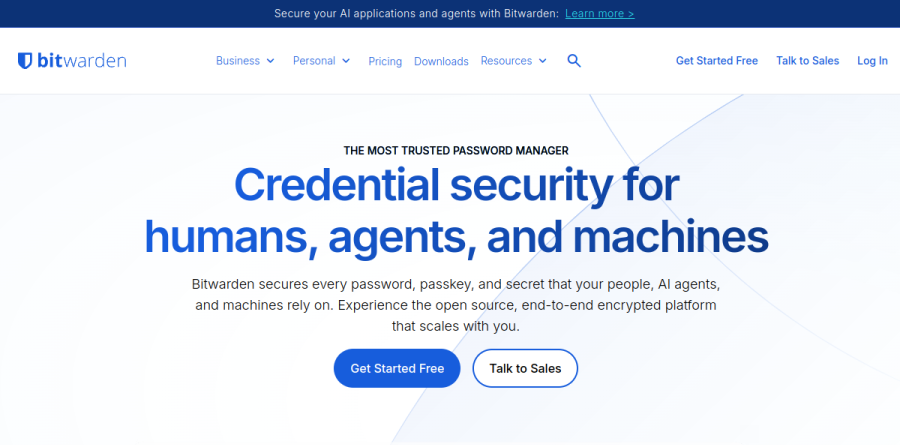 Bitwarden screenshot